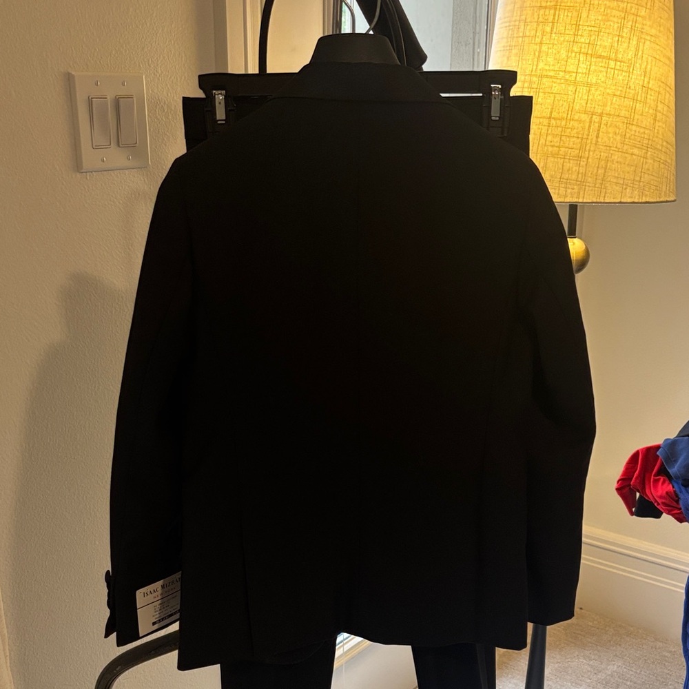 Isaac Mizrahi Elegant Black Tuxedo for Kids - Picture 5 of 10